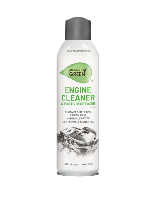 All Mighty Green Engine Cleaner and Parts Degreaser | 16 oz. Aerosol