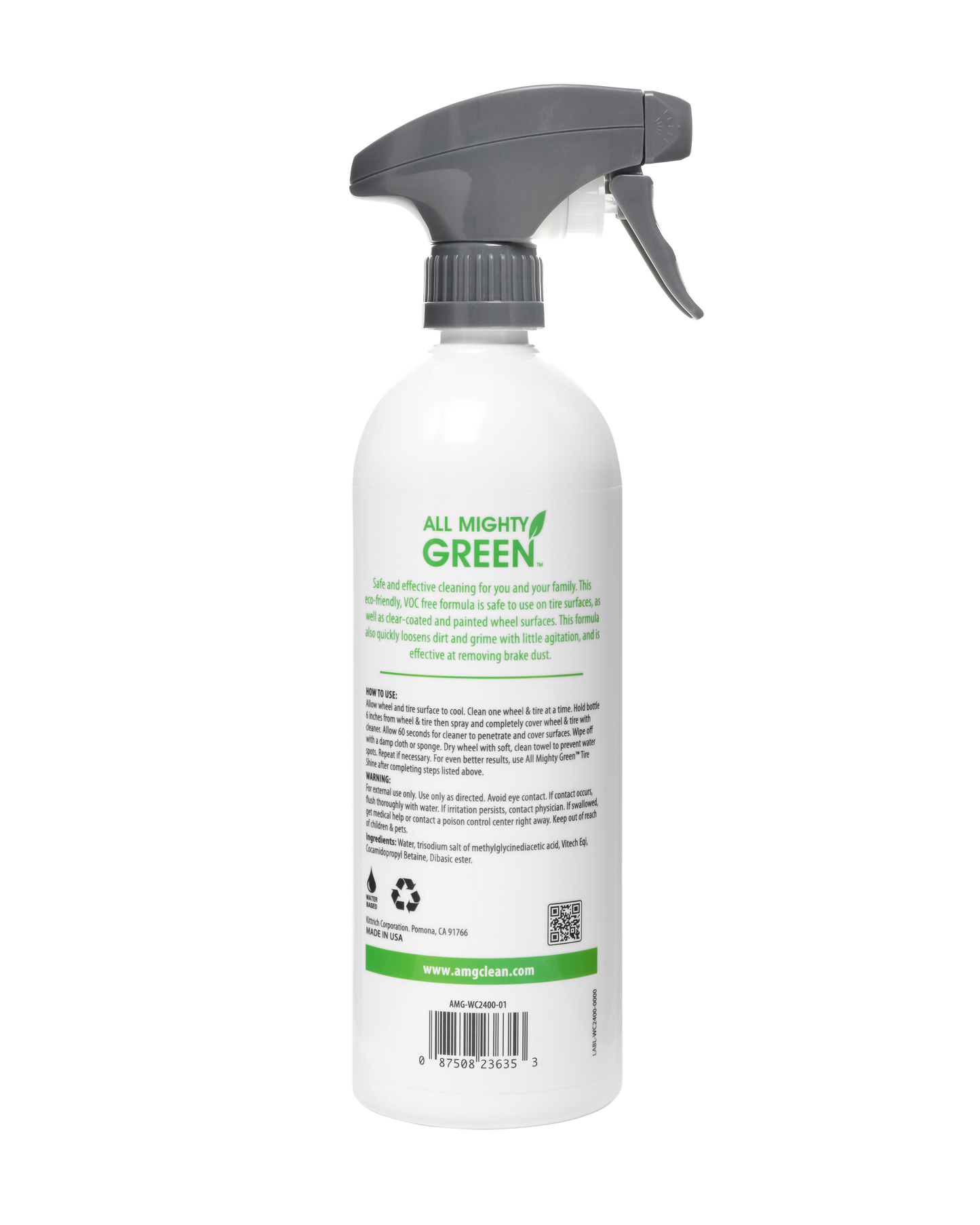 All Mighty Green Wheel & Tire Cleaner | 24 oz. Spray
